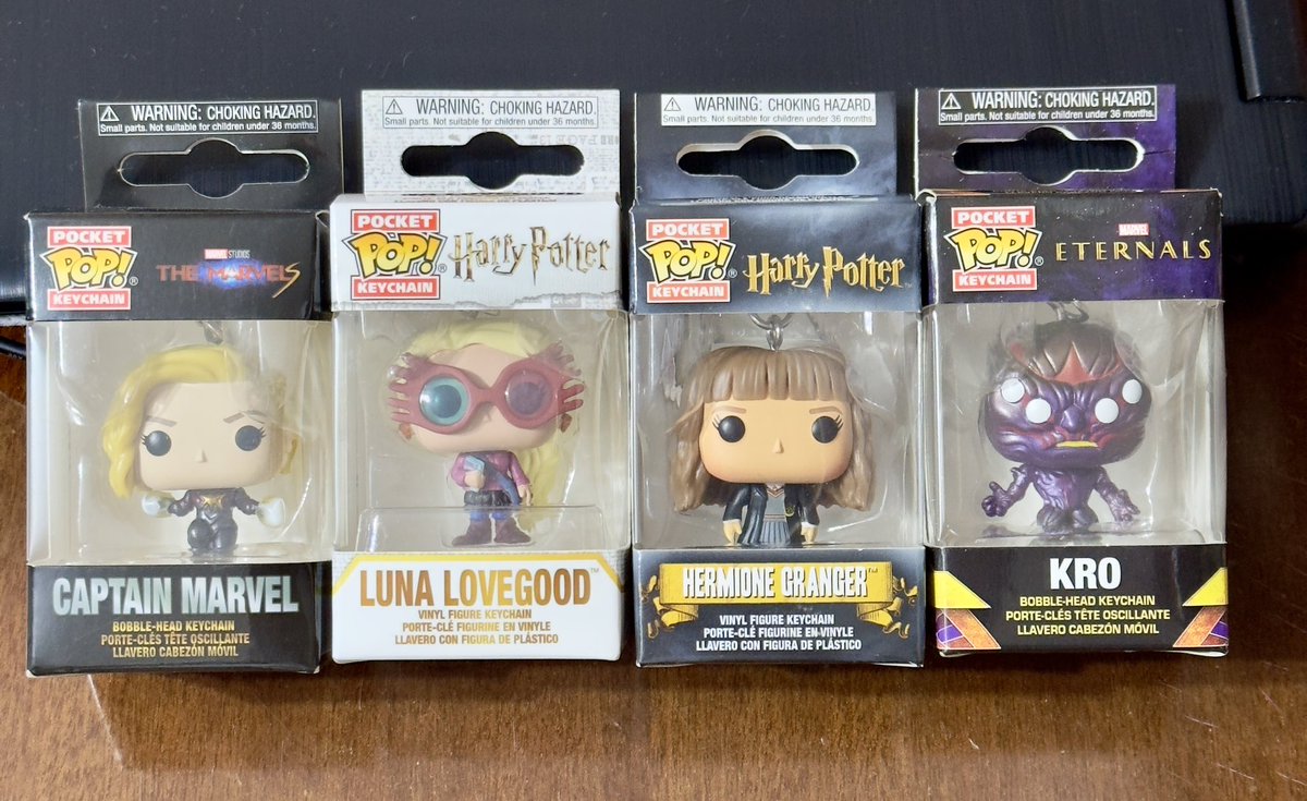 Che poker!!! 🤪

#Funko
#CaptainMarvel
#LunaLovegood
#HermioneGranger
#Kro