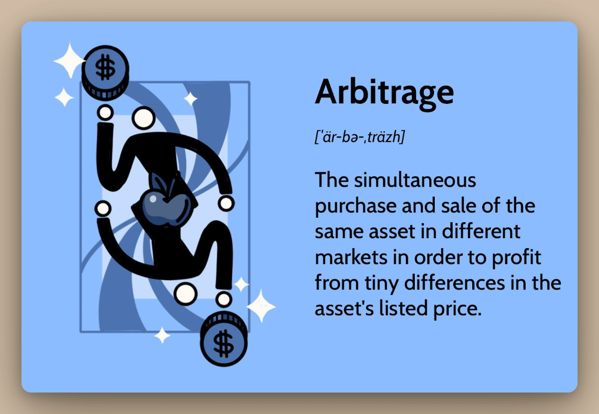 LintonWorm's tweet image. Here are some key facts about arbitrage:

👉 Due to the rapid price changes in the crypto market, arbitrageurs need to execute trades within minutes or even seconds, often relying on automated processes.

👉 Arbitrage profits are typically small in percentage terms, usually not