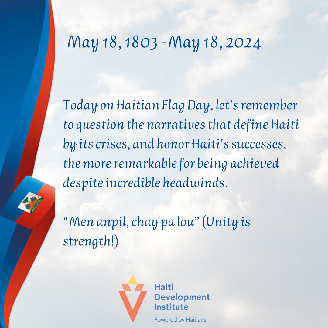 Haiti Development Institute tweet media
