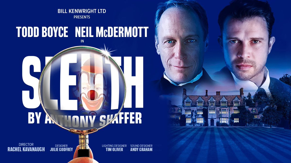 Looking forward to #Sleuth @RichmondTheatre @ATGTICKETS this afternoon :)