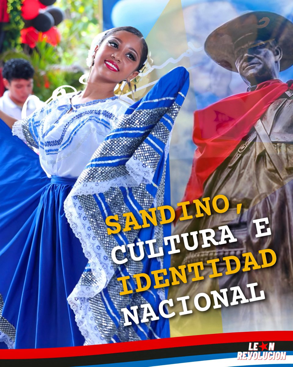💥🇳🇮🔴⚫️ Sandino Cultura e Identidad Nacional @JustoNoelLpez2 @Nzoesilva @MaryuriRG #UnidosEnVictorias Nicaragua #SANDINOPADREYGUÍA