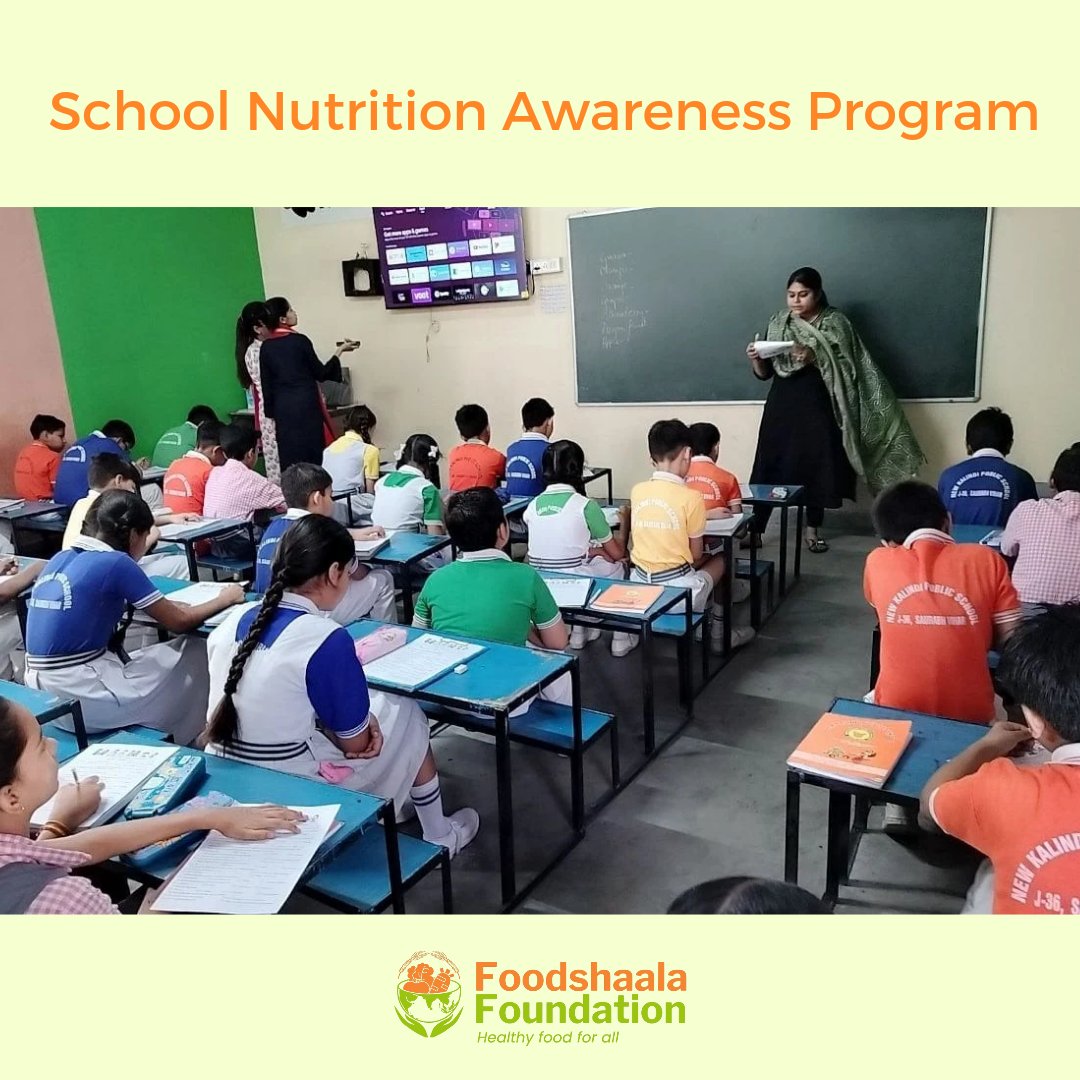 We're thrilled to announce the launch of our brand-new initiative, the School Nutrition Awareness Program (SNAP), aimed at educating young minds about the importance of nutrition and healthy eating habits! 

#NutritionAwareness #HealthyKids #FoodEducation #SchoolProgram #Healthy