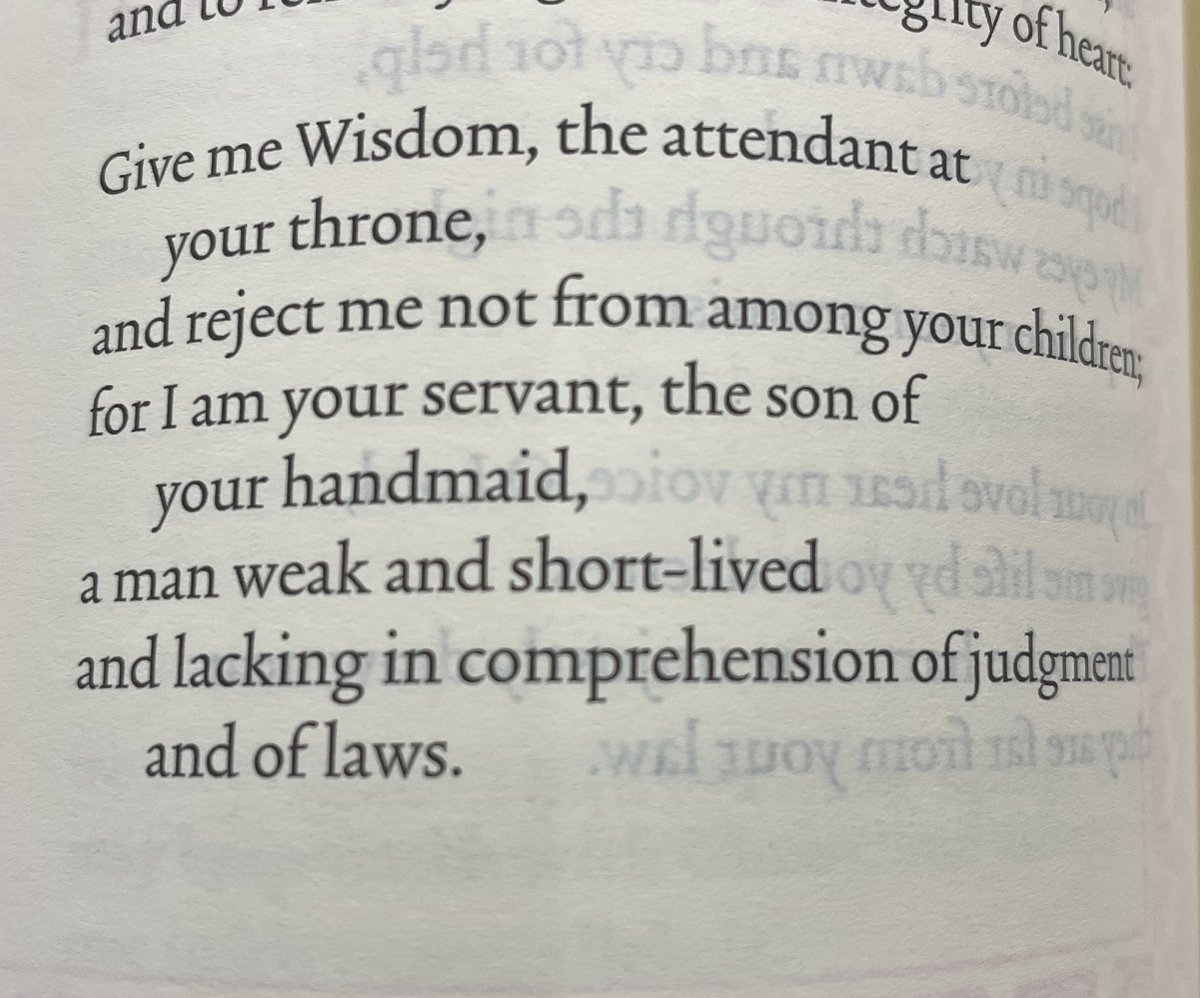 It’s me, a man weak & short-lived, & lacking in comprehension of judgment & of laws. #morningprayer