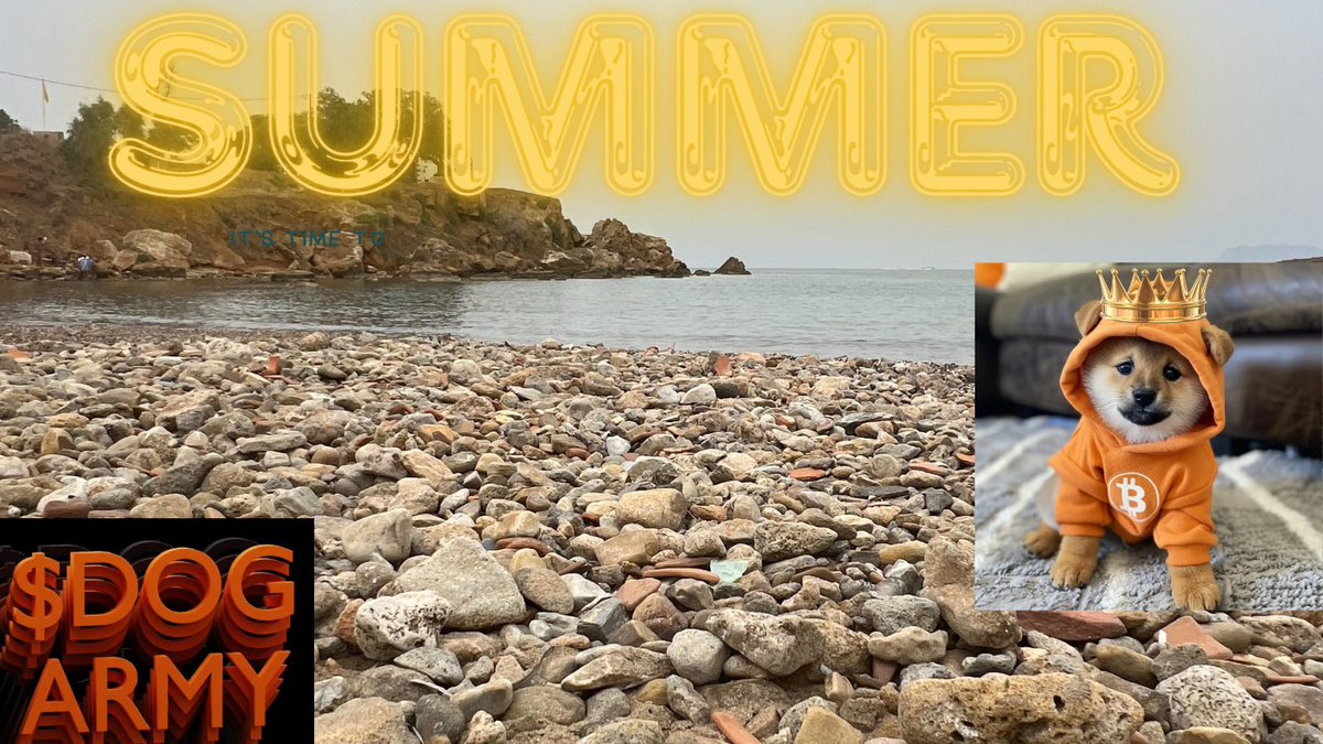☀️ Summer is almost here, the perfect time to kick back, relax, and enjoy those bone-afide $DOG profits you've been accumulating.Relaxation and patience is the key of success life👌👌👌#DogCoinSummer #CryptoChilling #TreatYoSelf @LeonidasNFT