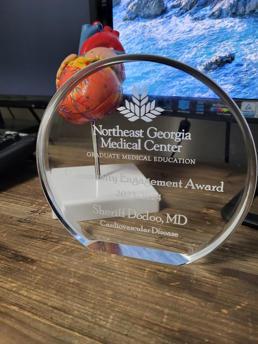 Sheriff Dodoo MD FACP (@dodoosheriff) on Twitter photo All glory be unto God for this honor. Excited to service my community, the essence of our drive for excellence. This is for my mentors, teachers, faculty, colleagues, and family. <a href="/ngmcgme/">NGMCGME</a> <a href="/GaHeart_NGHS/">Georgia Heart Institute</a> <a href="/ngmcgmecardio/">NGMC Cardiovascular Disease Fellowship Program</a> <a href="/ngmcHFdoc/">Ugo O. Egolum, MD FACC (🇺🇸🇯🇲🇳🇬)</a> <a href="/habib_samady/">Habib Samady</a> <a href="/RonnieRamadan/">Ronnie Ramadan, MD</a> <a href="/NimaGhasemzade2/">Nima Ghasemzadeh</a> All glory be unto God for this honor. Excited to service my community, the essence of our drive for excellence. This is for my mentors, teachers, faculty, colleagues, and family. <a href="/ngmcgme/">NGMCGME</a> <a href="/GaHeart_NGHS/">Georgia Heart Institute</a> <a href="/ngmcgmecardio/">NGMC Cardiovascular Disease Fellowship Program</a> <a href="/ngmcHFdoc/">Ugo O. Egolum, MD FACC (🇺🇸🇯🇲🇳🇬)</a> <a href="/habib_samady/">Habib Samady</a> <a href="/RonnieRamadan/">Ronnie Ramadan, MD</a> <a href="/NimaGhasemzade2/">Nima Ghasemzadeh</a>