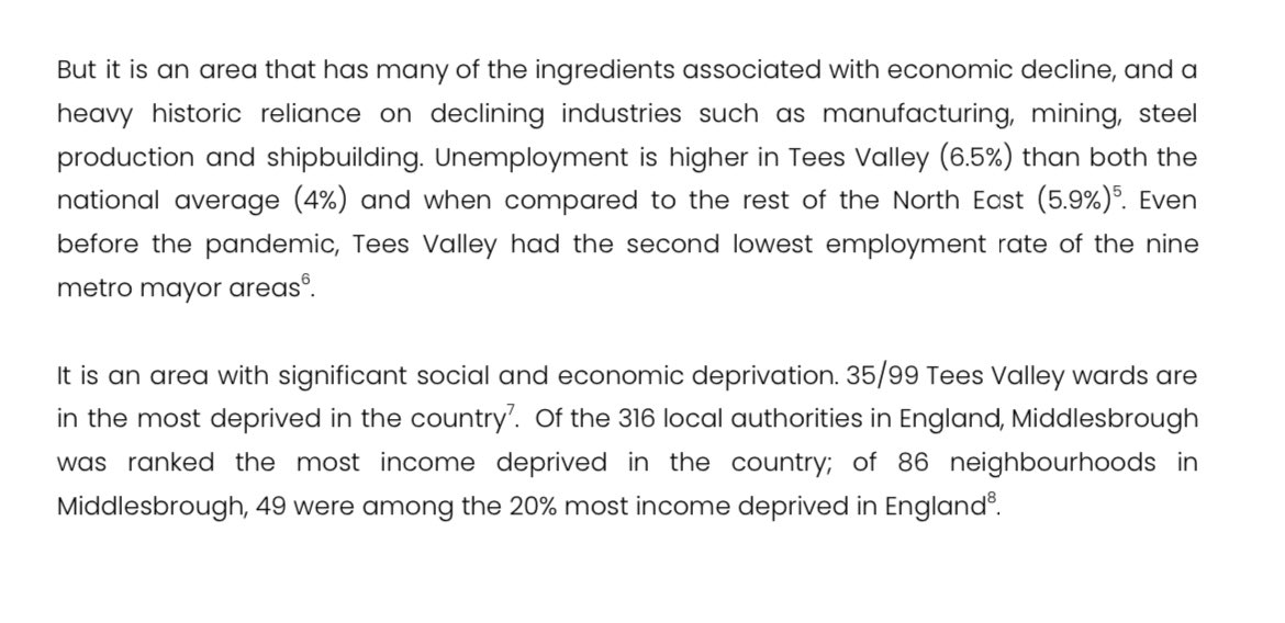 Firstly, the university is in a tough area. Unemployment is high, skills are low, and poverty is pretty endemic.