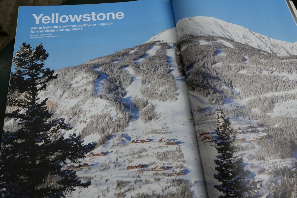 I investigated the Yellowstone Club, a private resort in Montana where ultra-wealthy business leaders and celebrities own homes. Last summer, I hiked three miles up the Gallatin River where I found wastewater pouring into the river from the club’s golf course. 🧵