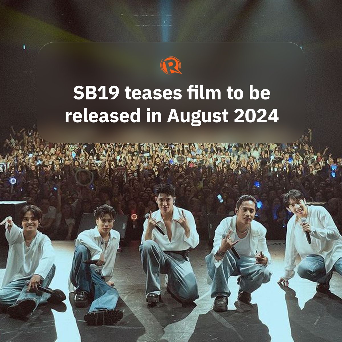 ARE YOU READY, A’TIN? 👀

During their concert, P-pop group SB19 showed a trailer-like clip featuring footage from their PAGTATAG World Tour. It ended with a frame saying, 'IN CINEMAS AUGUST 2024.' | via Jaira Roxas/Rappler #SB19PAGTATAGFinaleDay1 rplr.co/entertainment