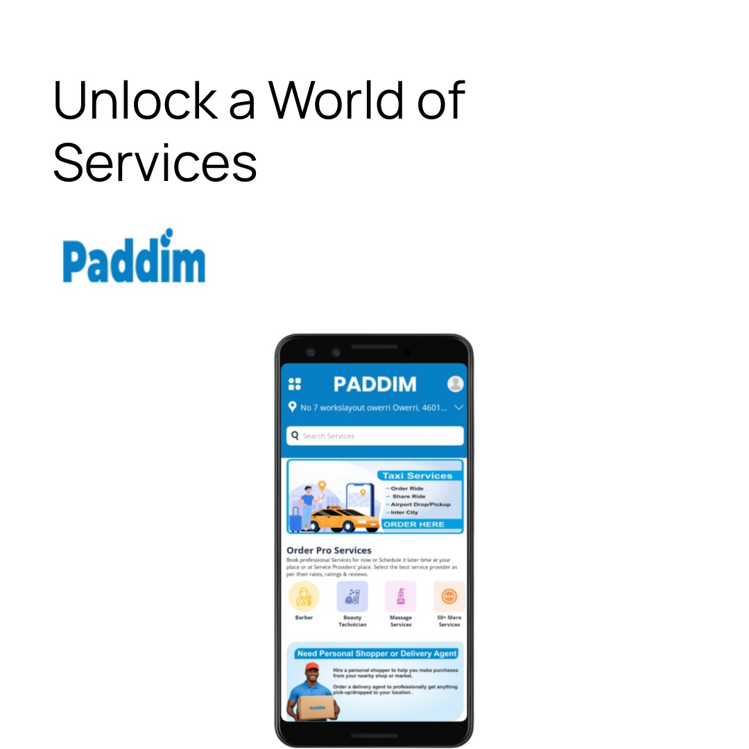 OrientalTimes's tweet photo. Paddim App is Looking for Service Providers in Owerri and Enugu.

The services you can offer are Barber, Beauty Technician, Home Tutor, Plumber, Electrician, Painter, AC Services, Generator Repairs, Fridge and Washing Machine repairs, Delivery, etc.

Thread! https://t.co/gGgyGKJTPu