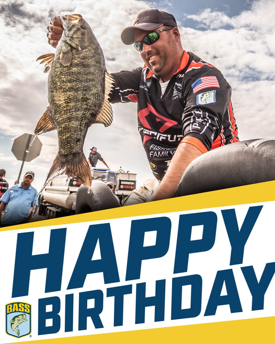 Happy Birthday to Elite series pro Caleb Kuphall! We hope you have a great day! #bass #bassmaster #BassElite #HappyBirthday