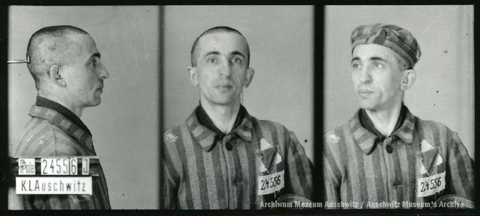 18 May 1902 | A Polish Jew, Selisch Kleinmann, was born in Nowy Sącz. A merchant. In #Auschwitz from 15 December 1941. No. 24556 He perished in the camp on 29 December 1941.