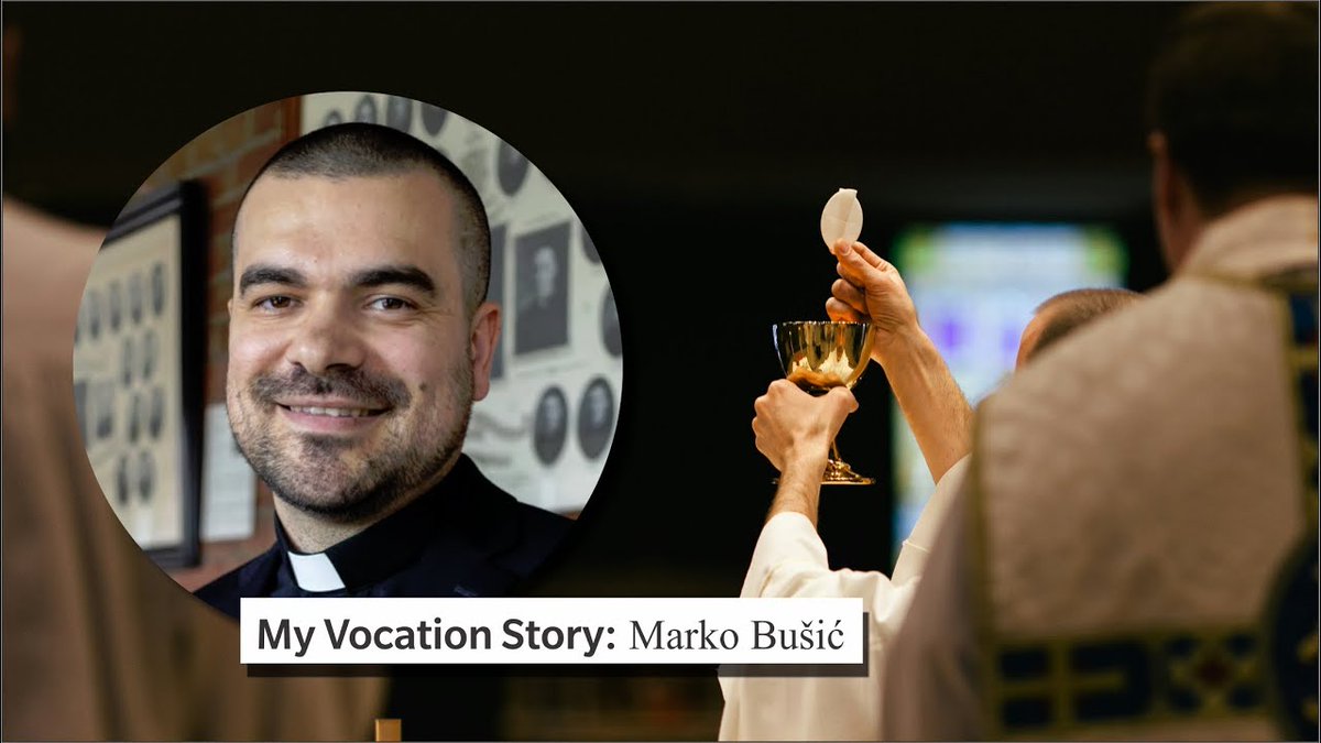 Get to know Fr. Marko Bušić, one of the newest priests of the Archdiocese of Toronto! youtu.be/wO4Pmm1QMtQ?si… #catholicTO #vocationsTO