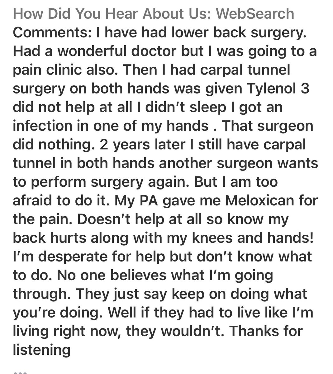 What does the war on pain patients look like? Like this These are the victims of @supportprop and @DrTomFrieden We want prison time for the doctors of @supportprop