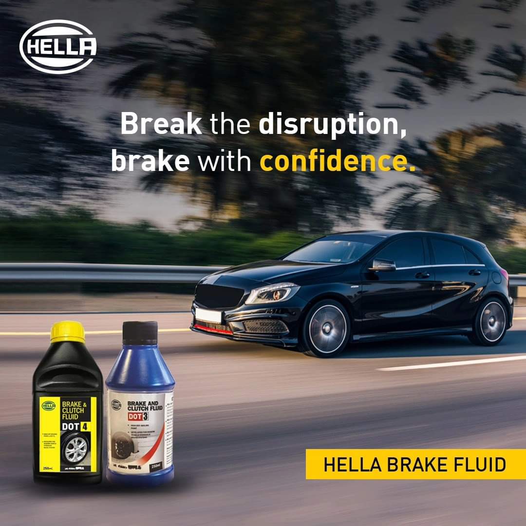 HELLA Brake Fluids lets you utilize your brakes with confidence. 

Ride smoothly and stop the disruption. Let your brakes get the best of it!

Get yours today:
🤙 04329-221377
         9585391377

#HELLAIndia #BrakeFluid #Brakes  #DriveSafeDriveSmart  #VairamTraders #Ariyalur