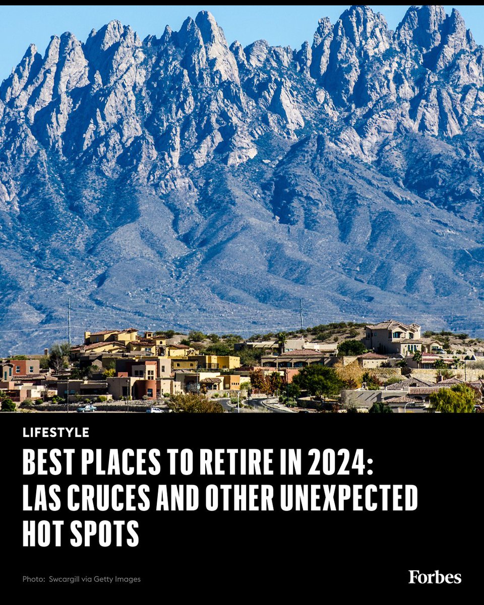 Where are the #BestPlacesToRetire? Forbes has the answers: trib.al/lflk6mi