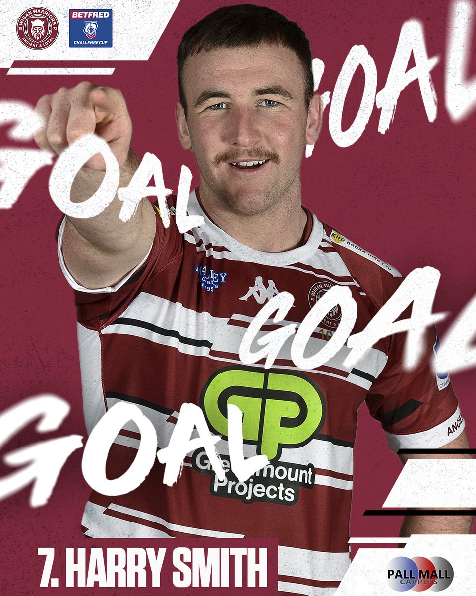 16' GOAL! SMITH! 

🔴⚪️ 0-10 🍒⚪️

#WWRL #ChallengeCup