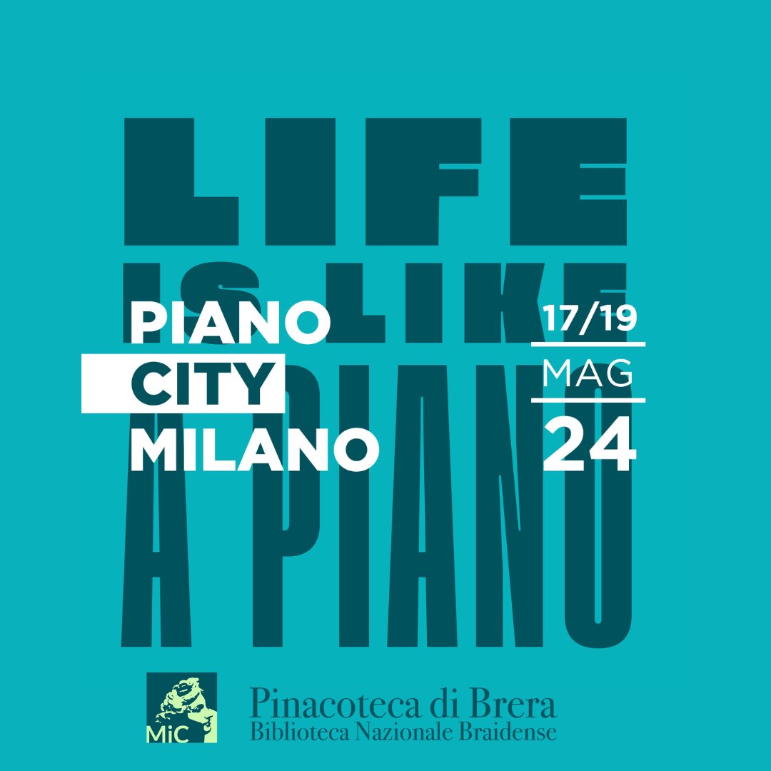 Domani a partire dalle 16:00 il nostro museo si riempirà di musica grazie all’evento Piano City, il festival, ormai giunto alla sua 14esima edizione, che per tre giorni trasforma Milano in un vasto palcoscenico a cielo aperto ➡️Prenota il tuo ingresso su pianocitymilano.it