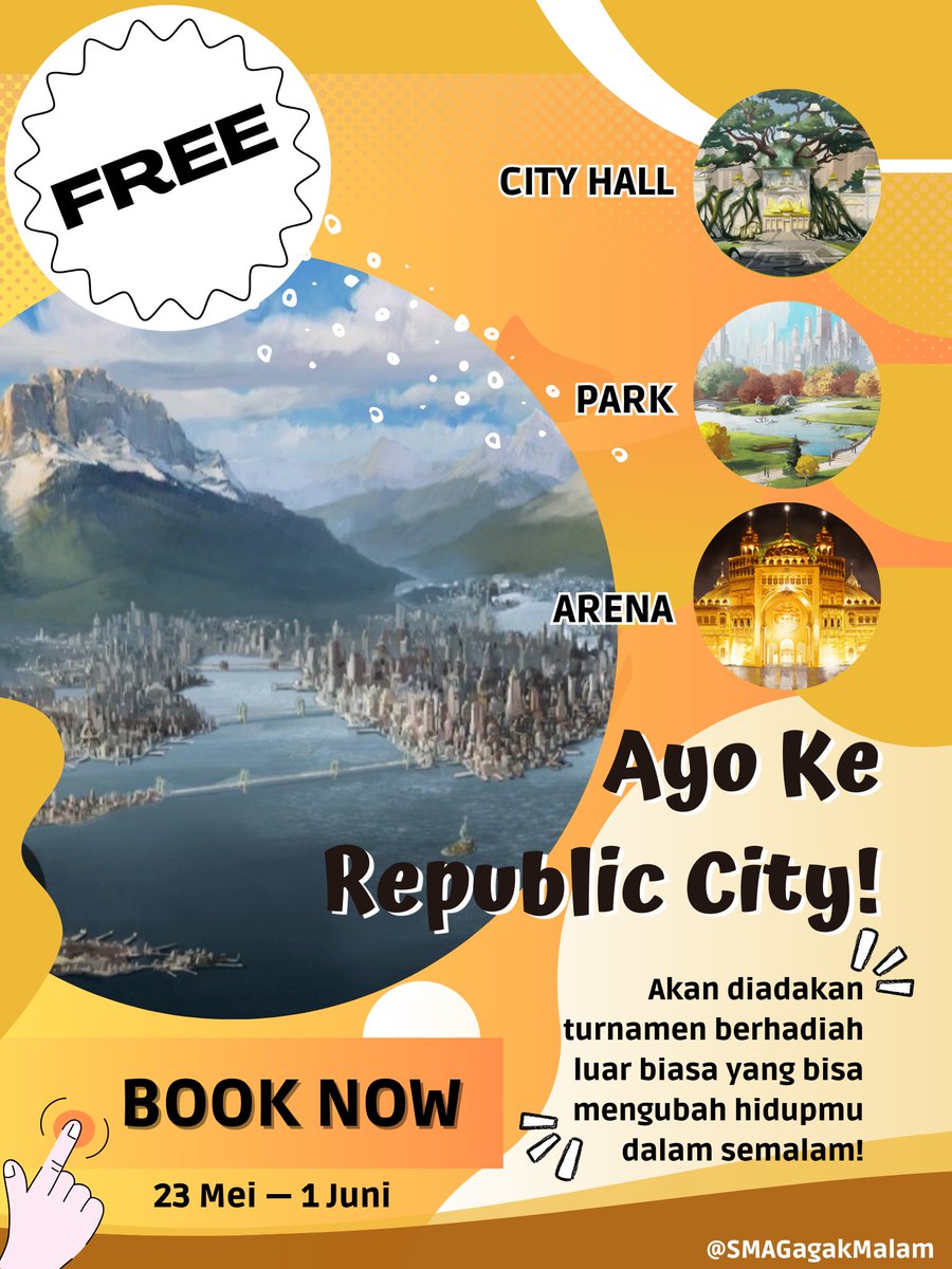 [ GLORIOUS REPUBLIC CITY ]

Bersiaplah untuk masa depan yang lebih cerah di kota modern yang penuh peluang ini. Temukan kenyamanan, keamanan, dan kualitas hidup terbaik hanya di Republic City dan ikuti turnamen agung yang dapat mengubah hidupmu!