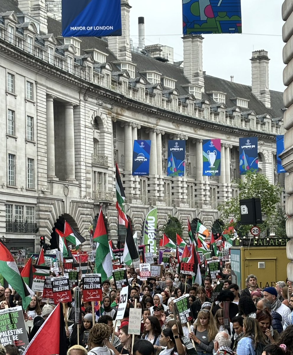 London right now 🇵🇸📍