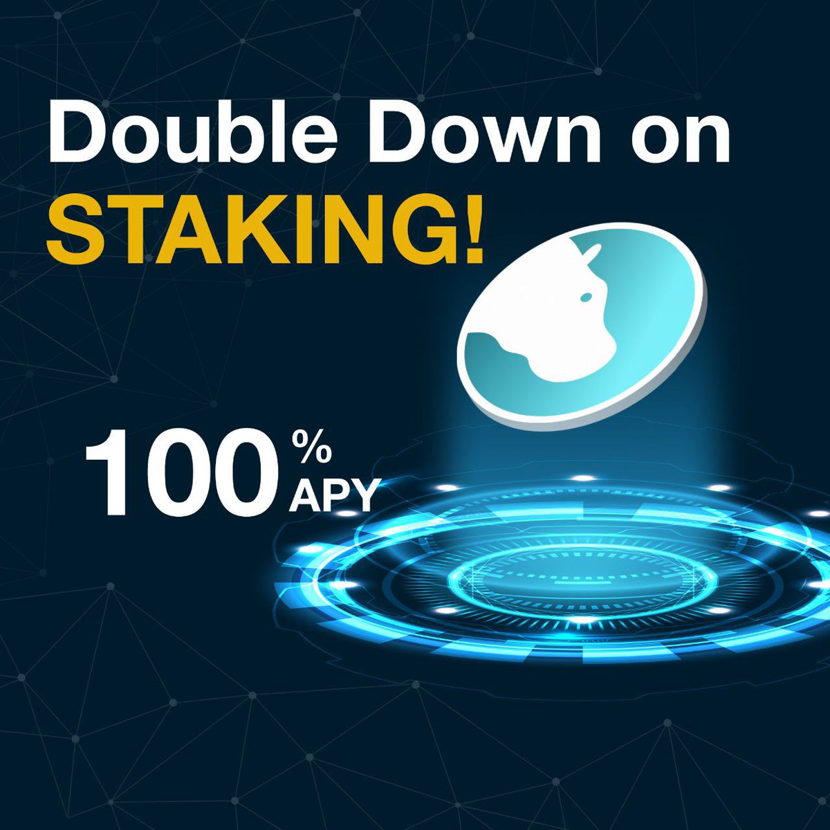 Unlock additional profits by staking your #HPO tokens!

You can stake effortlessly via the #HippoWallet app and HPO #staking platform 💎
Join the HPO staking community today to boost your earnings. 
Start earning up to 6% monthly or 100% annually now💰
#Cryptocurrency #Altcoin