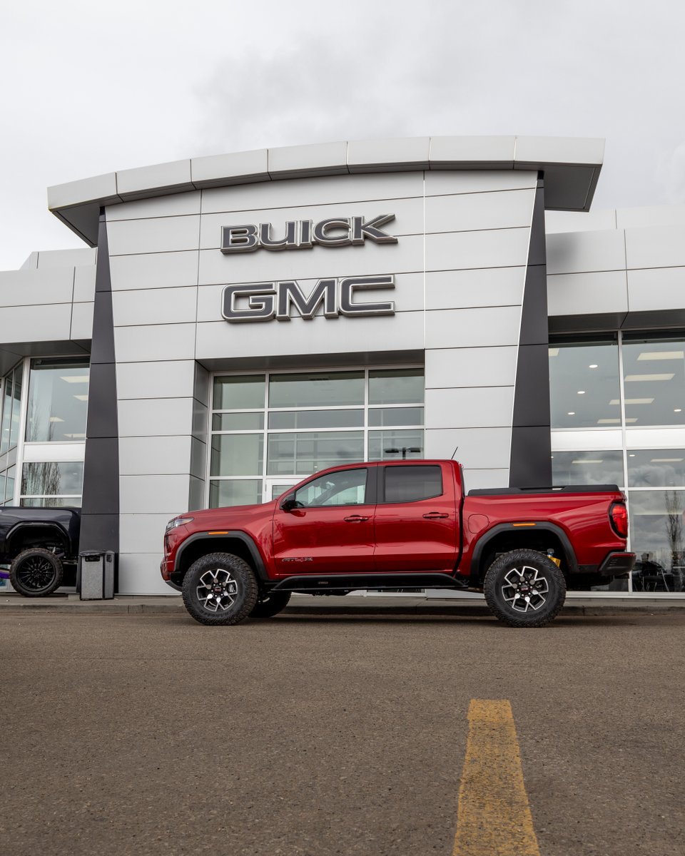 Yup, we've got the NEW 2024 GMC Canyons in stock. 
This Volcanic Red Tintcoat 🔥 is just one of the 8 beautiful colours this truck comes in!

#GMCCanyon #VolcanicRedTintcoat #AT4X #GMC #FYP #Explore #trending #baja #bajablast #NewTruck #TruckLovers #OffRoad #AdventureReady