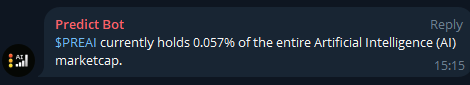 7footMonk's tweet photo. @YazTrades They are the 1st mover while being deflationary

Imagine that marketshare number from below starts to rise once they release their #Landbot next week and revenue starts to kick in

$PreAi is going into billions https://t.co/eWAWfZFQwW