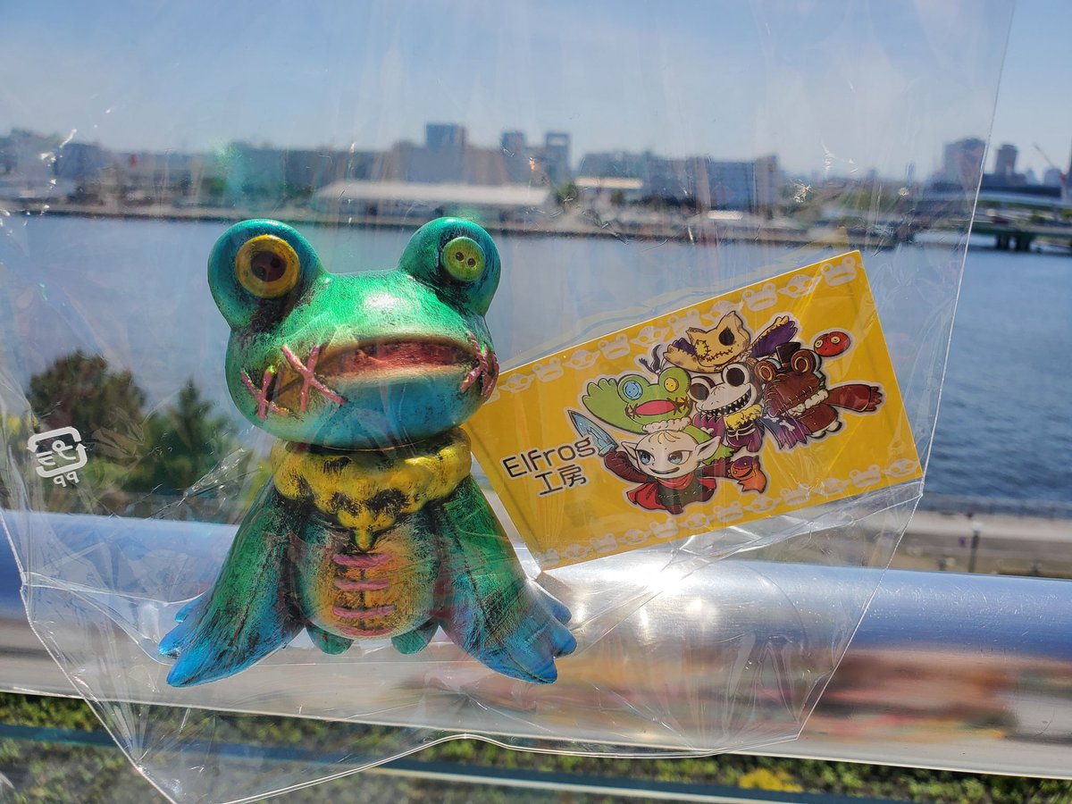 evanz40088355's tweet photo. うちの子増えた!めちゃたのしくて充実しまくりで脚パンパン🦵
#デザフェス59
#ElFrog工房
#工房山羊蔵
#Number6s #ロヲ
#小梅雑貨店 https://t.co/cr7yaunY3g