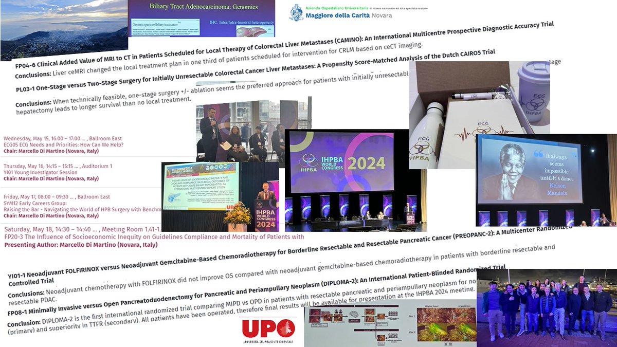 Marcello Di Martino (@marcdimartino) on Twitter photo Very intense and exciting experience at the @IHPBA2024 in #Capetown.
🤓Lots of input from panellists and results of long-awaited RCTs
👐Exciting projects such as the renewed #ECG committee
👊Meeting old and new friends
<a href="/matteo_donadon/">Matteo Donadon</a> Very intense and exciting experience at the @IHPBA2024 in #Capetown.
🤓Lots of input from panellists and results of long-awaited RCTs
👐Exciting projects such as the renewed #ECG committee
👊Meeting old and new friends
<a href="/matteo_donadon/">Matteo Donadon</a>