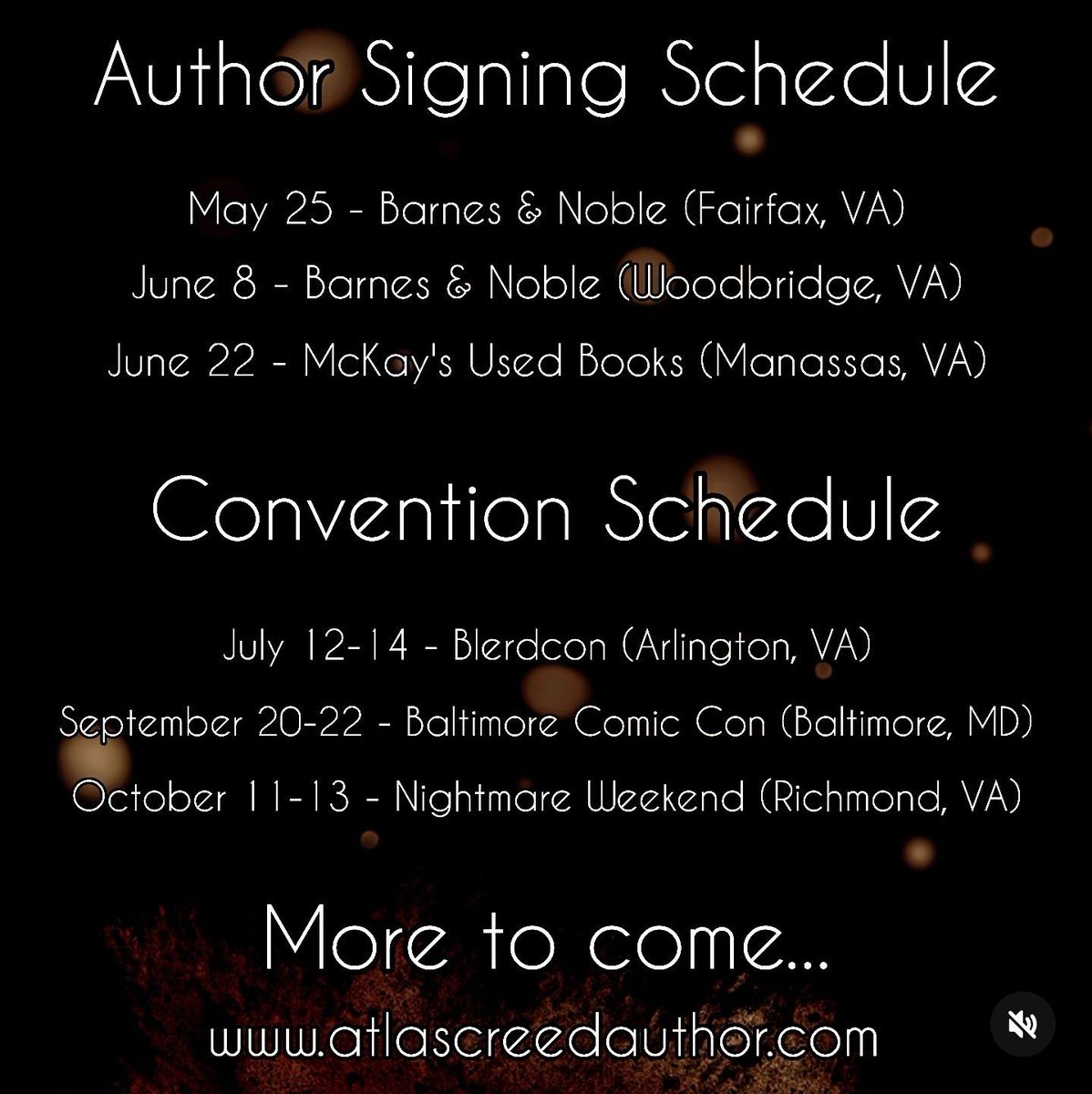 Upcoming events that I will be at!

#authorsigning #writerslift #debutnovel #booktwt