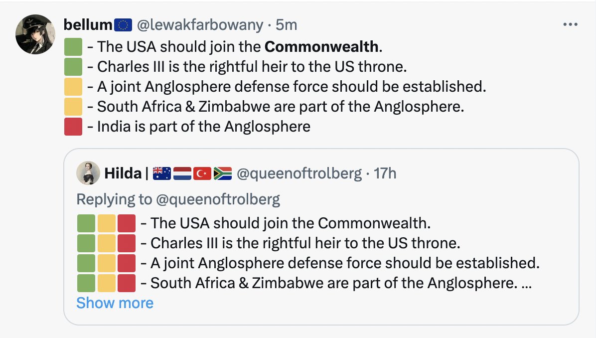 Ridiculous. King Charles is NOT heir to US throne. 'Royalty' comes from his ancestors winning long-ago battles. But his ancestor had his ass whupped by USA. He cd re-fight War of Independence but US wd whup our asses again. There is no US throne. 

#RoyalFamily #NotMyKing