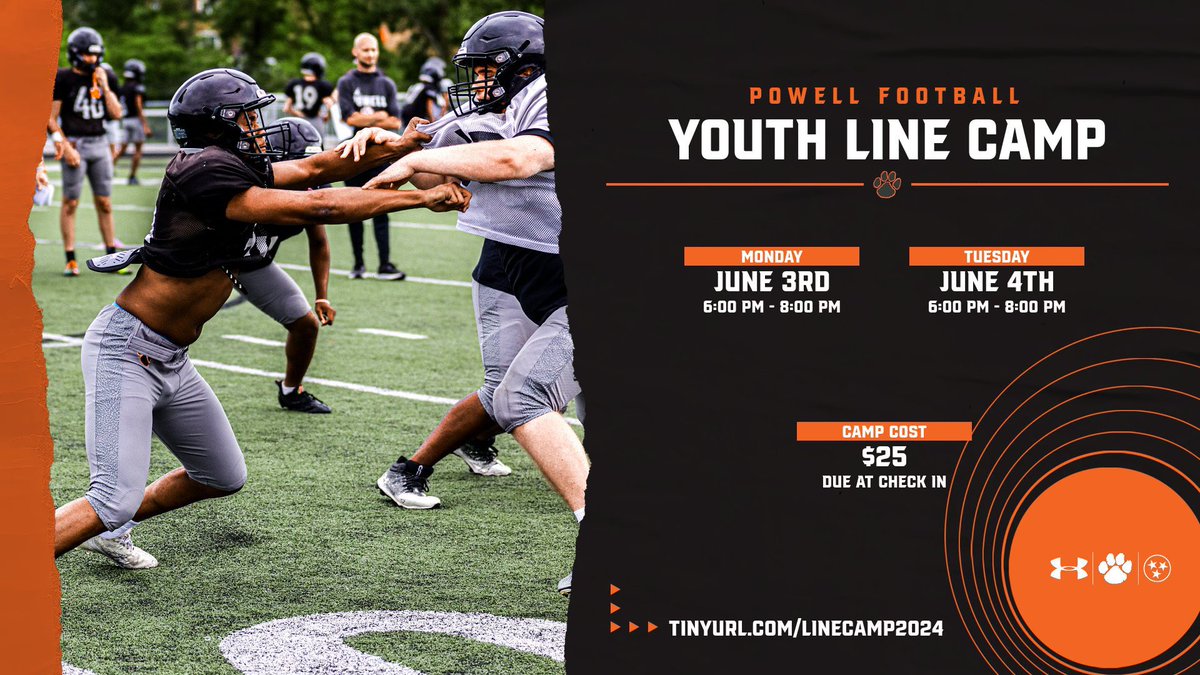 PHS is hosting a Youth Line Camp on June 3rd and 4th at 6 pm. Sign up here: tinyurl.com/linecamp2024 #WelcomeToTheJungle