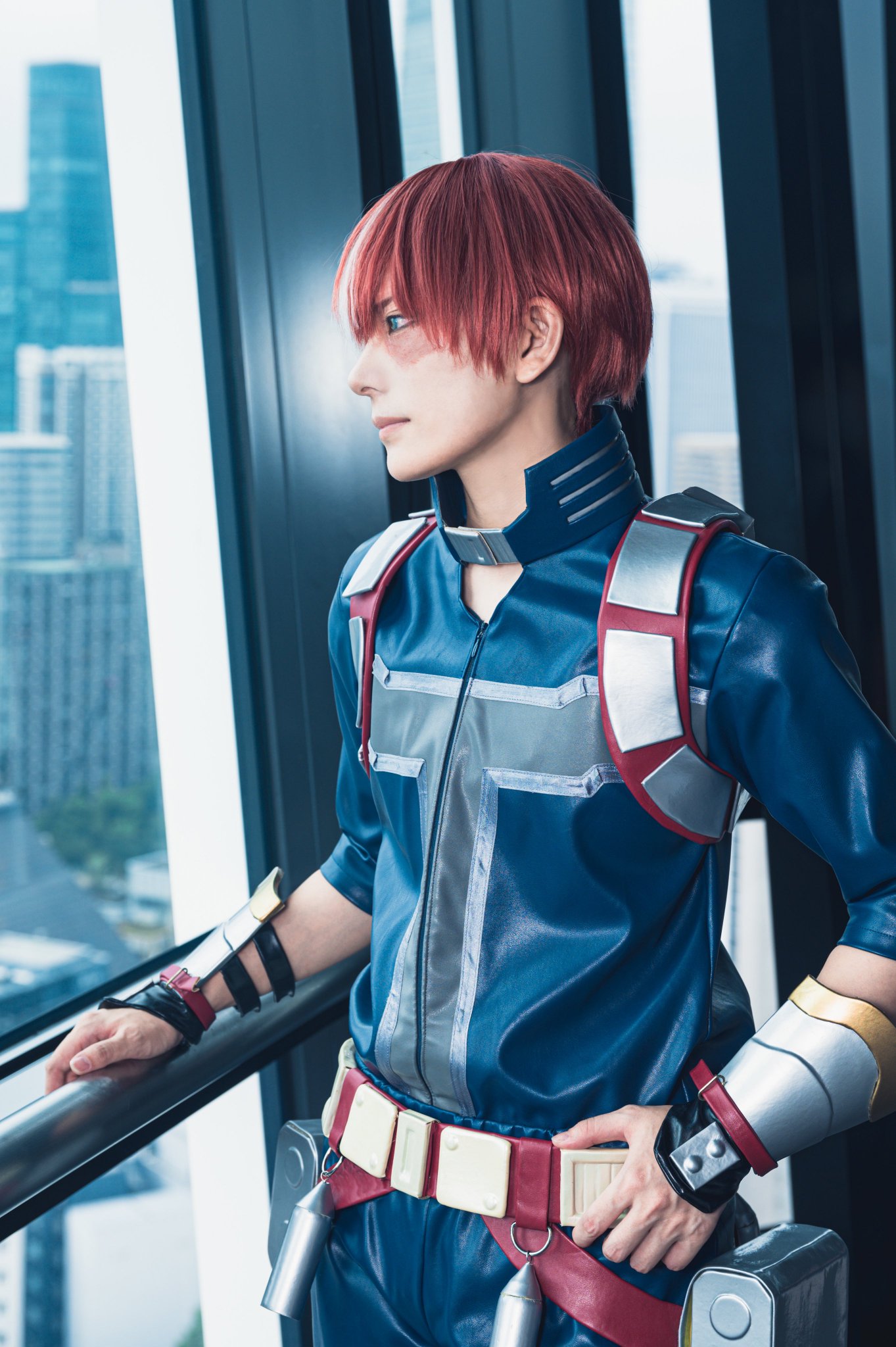 ヒロアカ　轟焦凍　コスプレ　サポートアイテム ヒロアカ 轟焦凍 コスプレ サポートアイテム