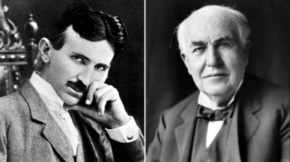 Edison ölüm döşeğindeyken Tesla’yı af dilemek için yanına çağırtmış fakat Tesla vaktimi boş laflar dinleyerek geçireceğime, insanlık adına gerekli icatları bularak geçiririm diyerek Edison‘un son arzusunu yerine getirmemiş ve yanına gitmemiştir.