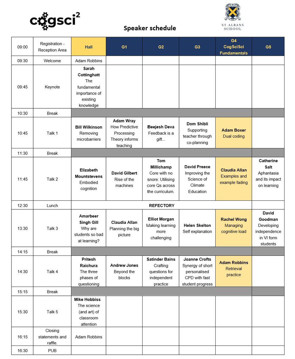 #CogSciSci24 schedule for the day for Fri 31st May. Still time to buy online tickets for live and recorded access to ALL OF THIS GOODNESS