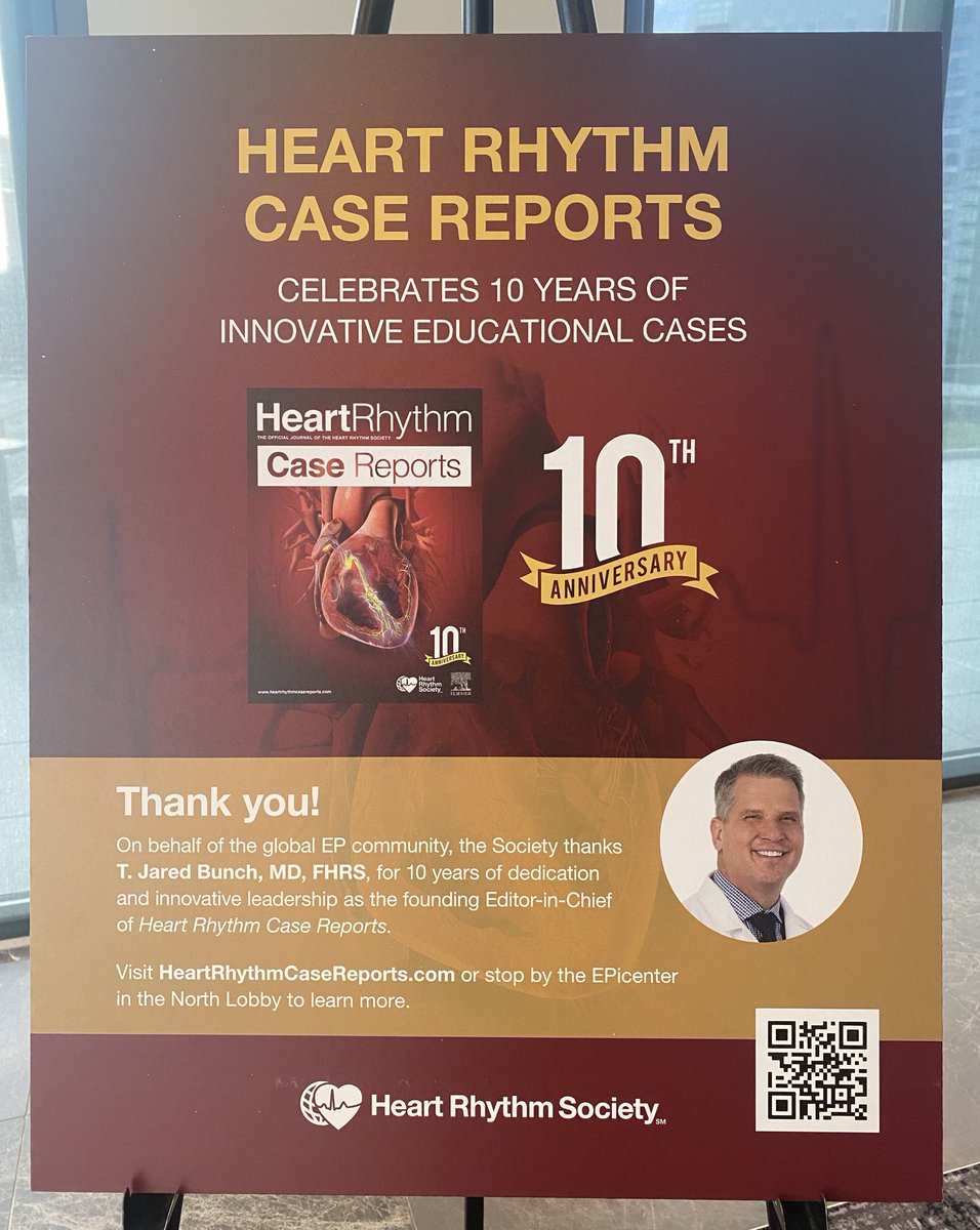 CONGRATS 🎈🎉🍾🎊 to ⁦@TJaredBunch⁩ ⁦@HRSonline⁩ and ⁦@HRS_CaseReports⁩ on your 10th anniversary. Can’t believe it has been a decade since launch. Time flies when you are having fun. Well done!!