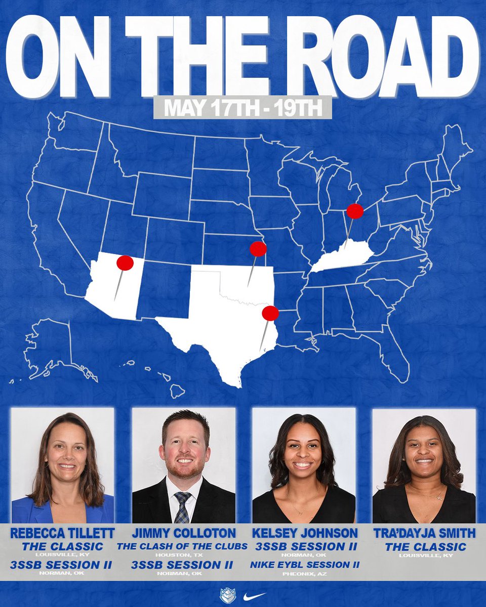 We’re at a gym near you📍 We’re back on the road looking for future Billikens 👀💙 #RollBills