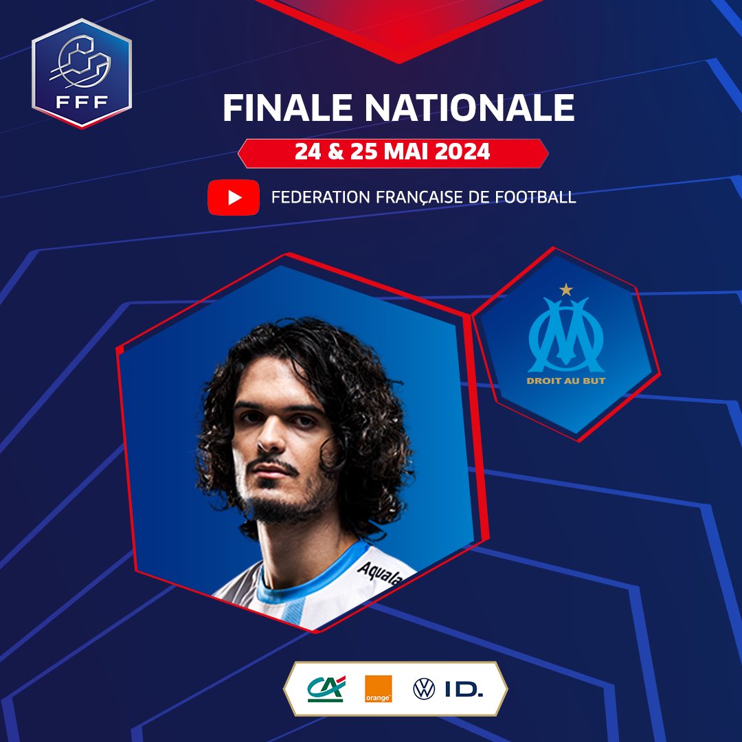 Equipe de France eFoot ⭐️ (@efootdefrance) on Twitter photo ⚡️<a href="/DPeixoto7/">Diogo Peixoto</a> et <a href="/LJR_Peixoto/">LJR</a> seront les représentants de l’<a href="/OM_Esport_/">OM_eSport 🎮</a> lors de la finale nationale de l'#eCoupeDeFrance 🇫🇷
📅 24 & 25 mai 2024
📺 youtube.com/fff
#FiersdetreBleus | #efootdefrance ⚡️<a href="/DPeixoto7/">Diogo Peixoto</a> et <a href="/LJR_Peixoto/">LJR</a> seront les représentants de l’<a href="/OM_Esport_/">OM_eSport 🎮</a> lors de la finale nationale de l'#eCoupeDeFrance 🇫🇷
📅 24 & 25 mai 2024
📺 youtube.com/fff
#FiersdetreBleus | #efootdefrance
