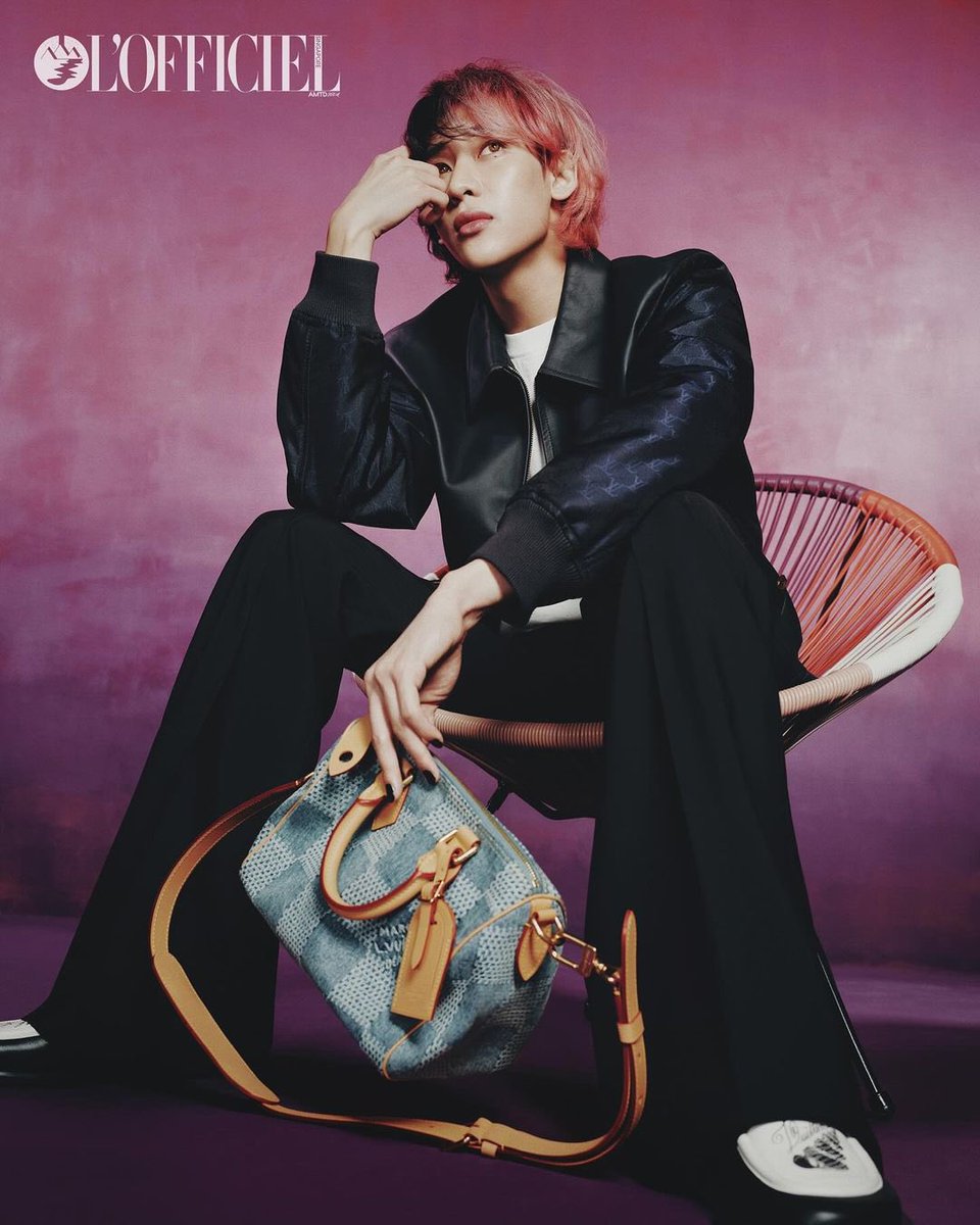 الرجل الأكثر جاذبية في الكيبوب بامبام عضو فرقة GOT7 على غلاف مجلة Louis Vuitton بالتعاون مع L’Official Singapore 🥵🔥!