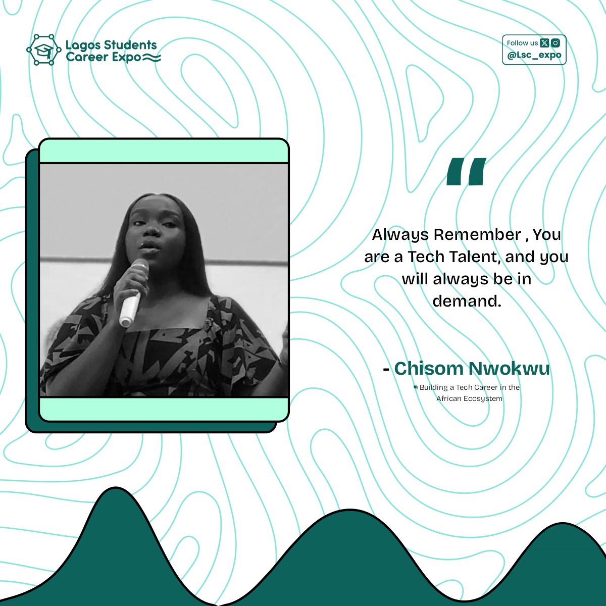 Lsc_expo's tweet image. At LSCE1.0, 

        Chisom Nwokwu dropped bars!

She highlighted the importance of self worth in the tech space.

#LSCE1.0 #lagosstudentcareeeexpo #LSCE #Lagosstudents