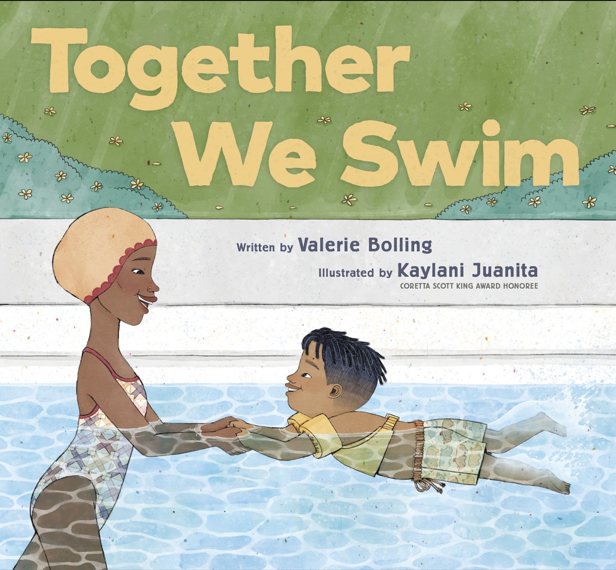 #HappyNationalLearntoSwimDay! Honor the day by checking out #TogetherWeSwim from your library and writing a review. Make a splash! @kaylanijuanita @BookishAriel @ChronicleKids @jmcgowanbks @KidlitInColor @Soaring20sPB @HighlightsFound