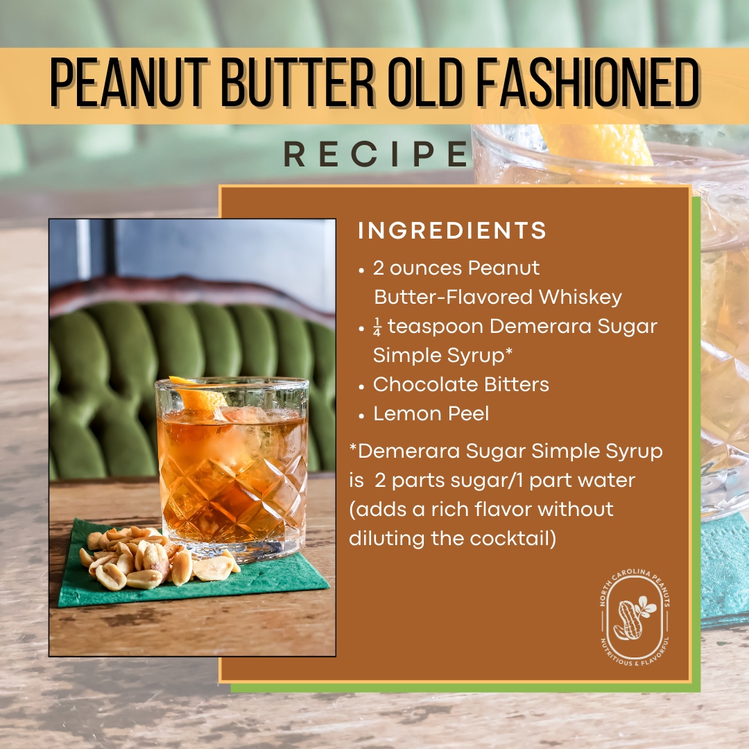 NCpeanuts's tweet photo. Happy #WorldWhiskeyDay! ๐ฅ
We're reminiscing about our afternoon at #TheHaymaker in Raleigh, where we discovered the delicious combination of peanut butter & whiskey, thanks to the process of fat washing. ๐ฅ
Here's to trying these cocktails at home!
#NCPeanuts https://t.co/nSWDAMwxfJ