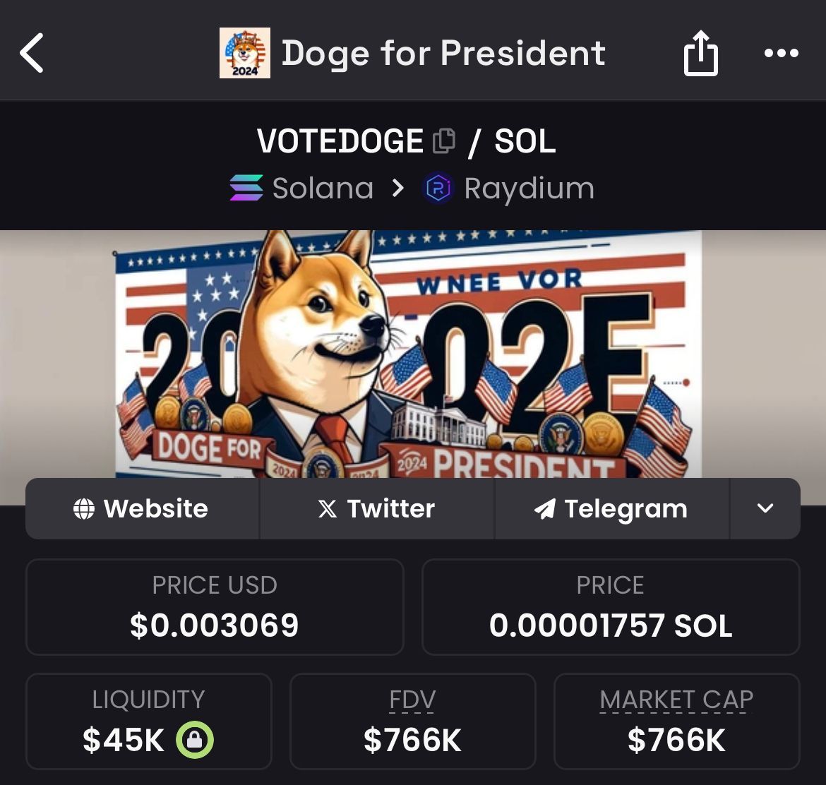 EmmaElzer's tweet photo. 💥 Later today! #VoteDoge takes over Dexscreener with our latest ads. Join us now and be part of our explosive growth. #TrackCrypto @VoteDoge https://t.co/uoz7oMZtH9