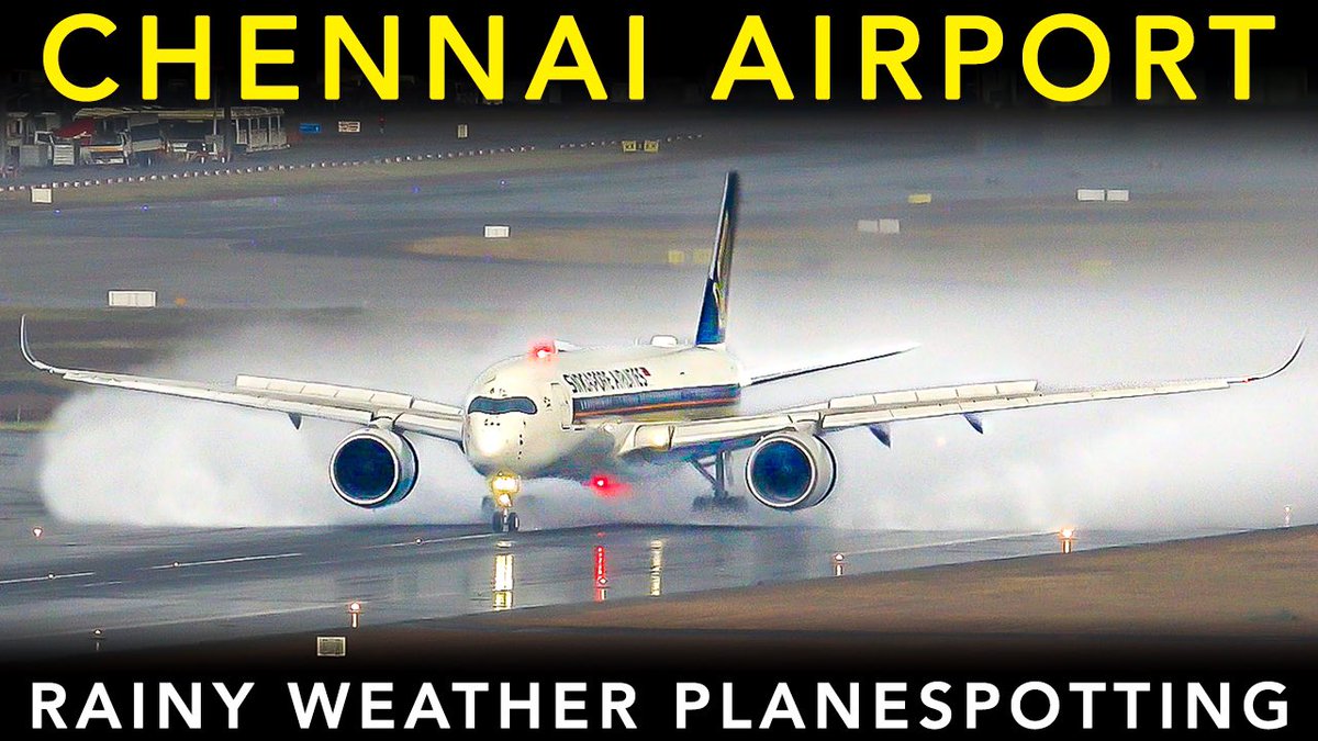 As much challenging as it is to film under rainy conditions, it’s my favourite genre of all

Here’s our latest on YouTube, plane spotting at our very own Chennai in rainy weather

WATCH IT📺 youtu.be/mFv02ETfW68?si…