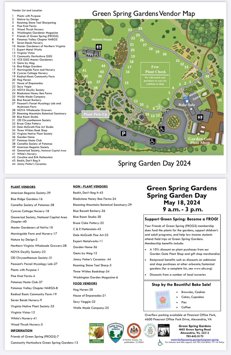 We canceled our booth at Green Spring Gardens big plant sale today due to the rains - can’t risk getting our books and back issues soaked. But, I plan to be in the PVC-NARGS booth from 12-3 and running around doing some plant shopping myself. I hope to see you there! #gardendc