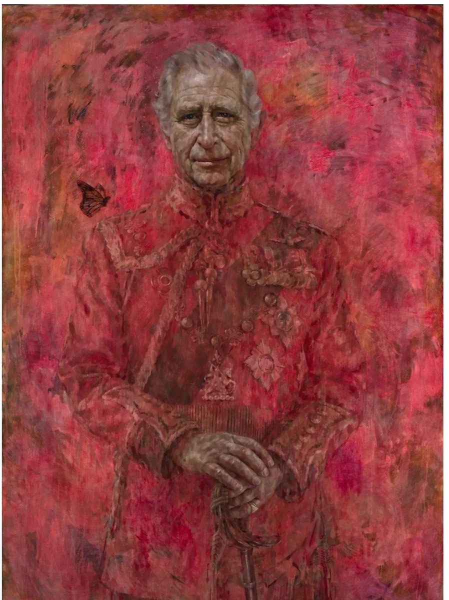 @MarioNawfal The unveiling of King Charles III’s inaugural official portrait as monarch has sparked an inferno of debate and fiery reactions across social media.Commissioned by The Draper’s Company, the striking 8ft 6in by 6ft 6in oil  painting by artist Jonathan Yeo depicts the King