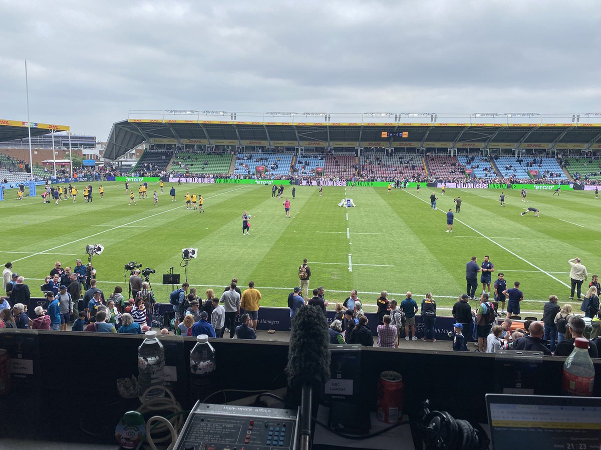 Jacob Atkins (@atkinsjacob10) on Twitter photo Back in the UK and back on the BBC with <a href="/AndyRowleySport/">Andy Rowley</a> for Quins vs Bristol this afternoon - massive game with potentially huge implications for the playoffs. Back in the UK and back on the BBC with <a href="/AndyRowleySport/">Andy Rowley</a> for Quins vs Bristol this afternoon - massive game with potentially huge implications for the playoffs.