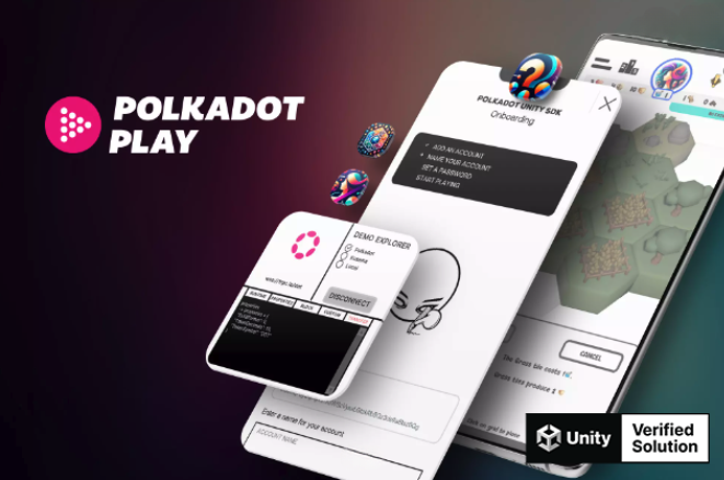 We developed the @Polkadot Play Unity SDK to equip game studios with a universal foundation for developing blockchain games, by providing on-chain features in a toolbox manner ⛓️ This enables developers to build responsive, fully decentralized games with complex logic 🎮