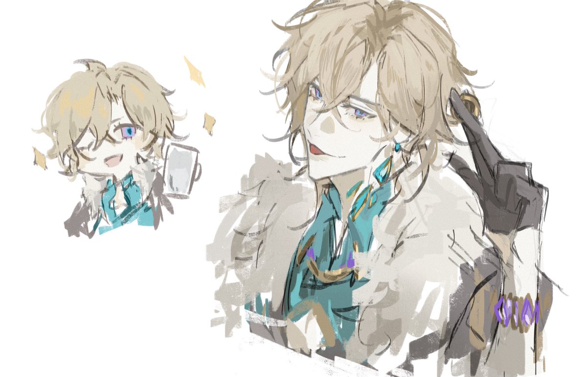 #砂金 一边喝一边开摸