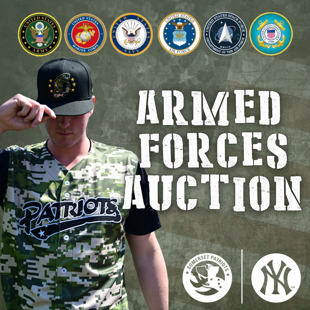 Help us support local Veterans and military organizations by bidding on game-worn jerseys and hats used during our Armed Forces Weekend games. Auction will end on Sunday, May 19th at 9:00 pm. 💲 | bit.ly/3KaiWbX