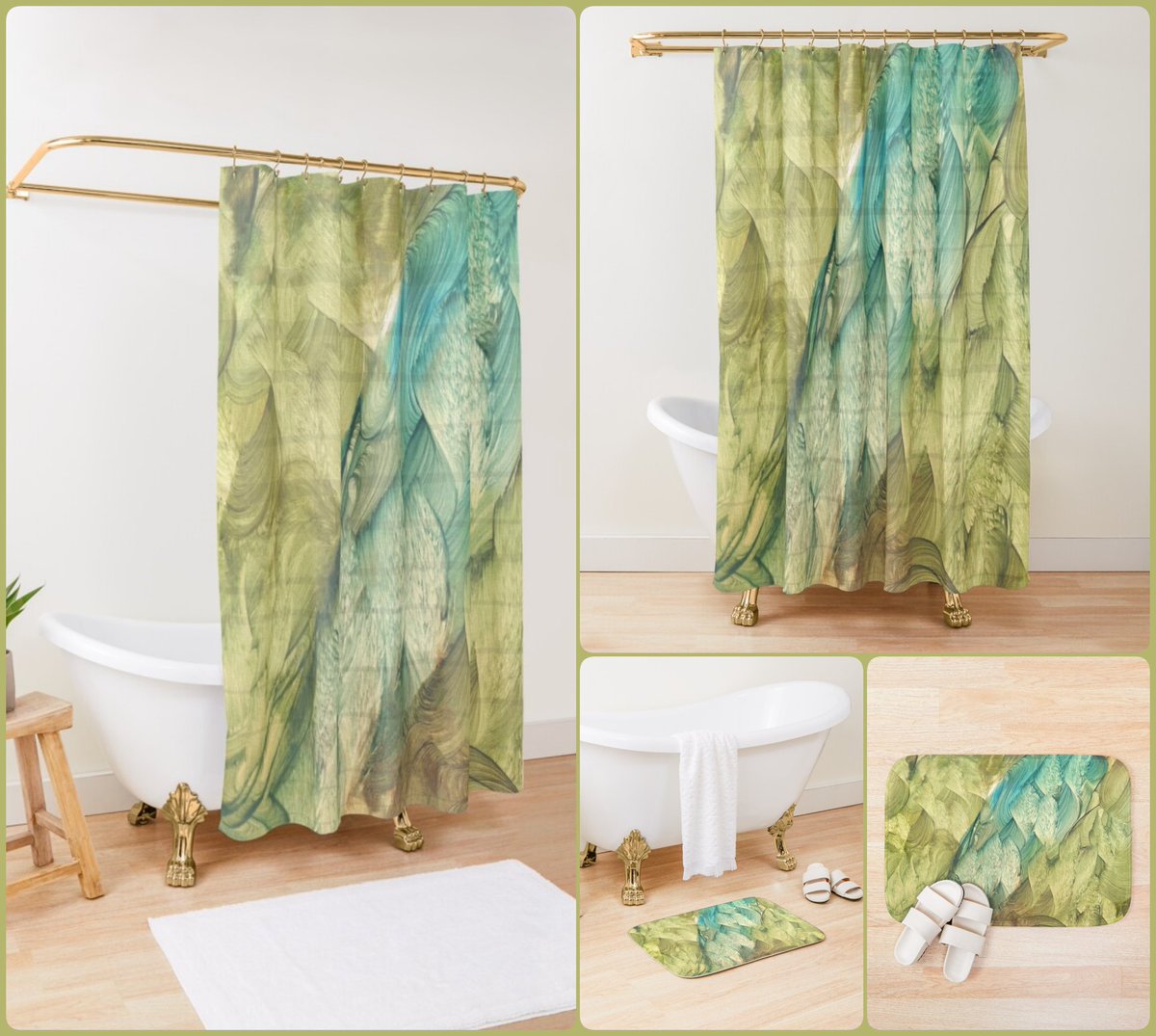 *SALE 25% Off*
Blue Symphony Shower Curtain~ by Art Falaxy
~Be Artful~ #accents #homedecor #art #artfalaxy #bathmats #blankets #comforters #duvets #pillows #redbubble #shower #trendy #modern #gifts #FindYourThing #teal #blue #green #yellow #golden

redbubble.com/i/shower-curta…